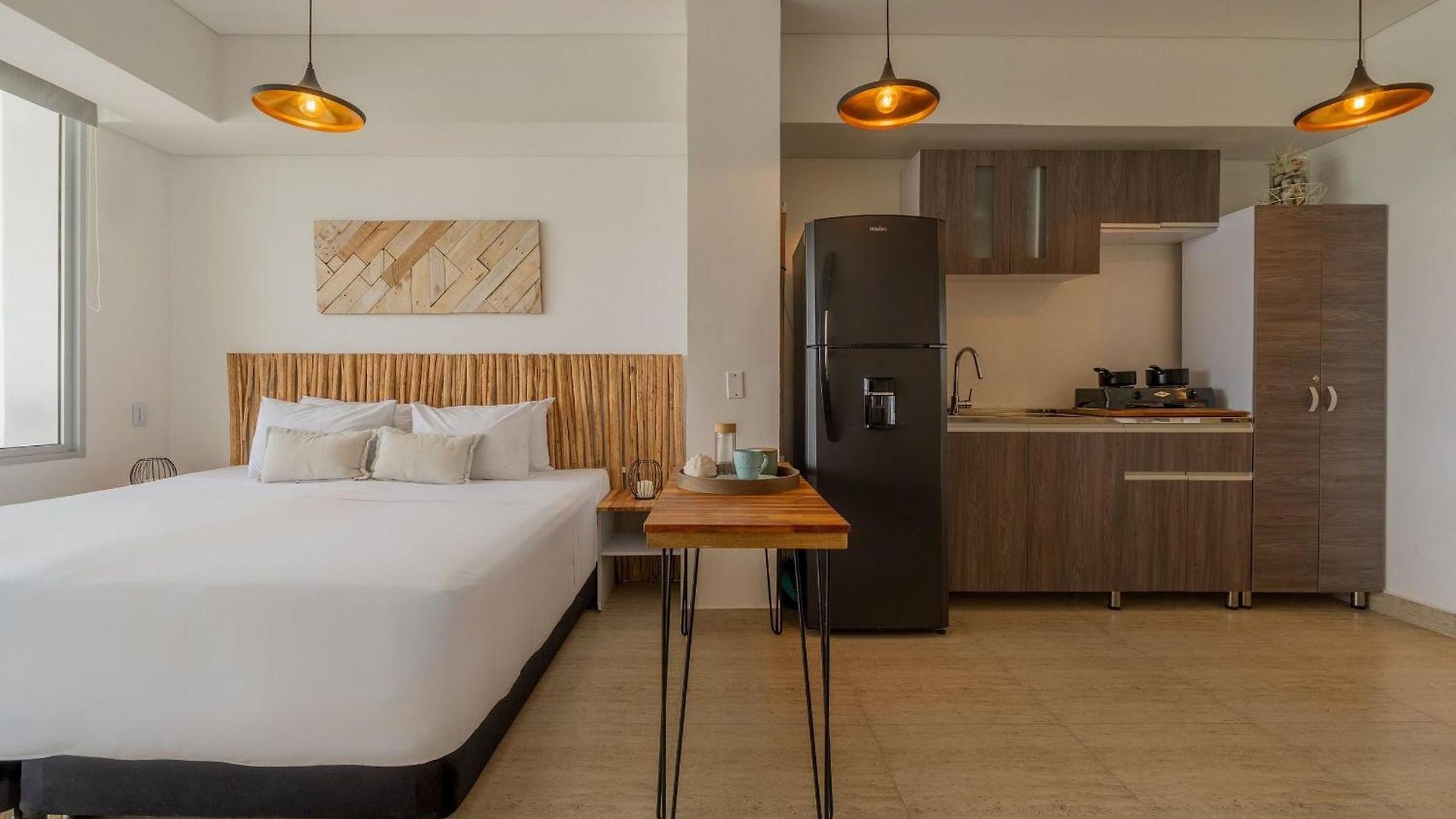 Apartamento Cb1035 | Increíble Boho Natual Cama King Cartagena