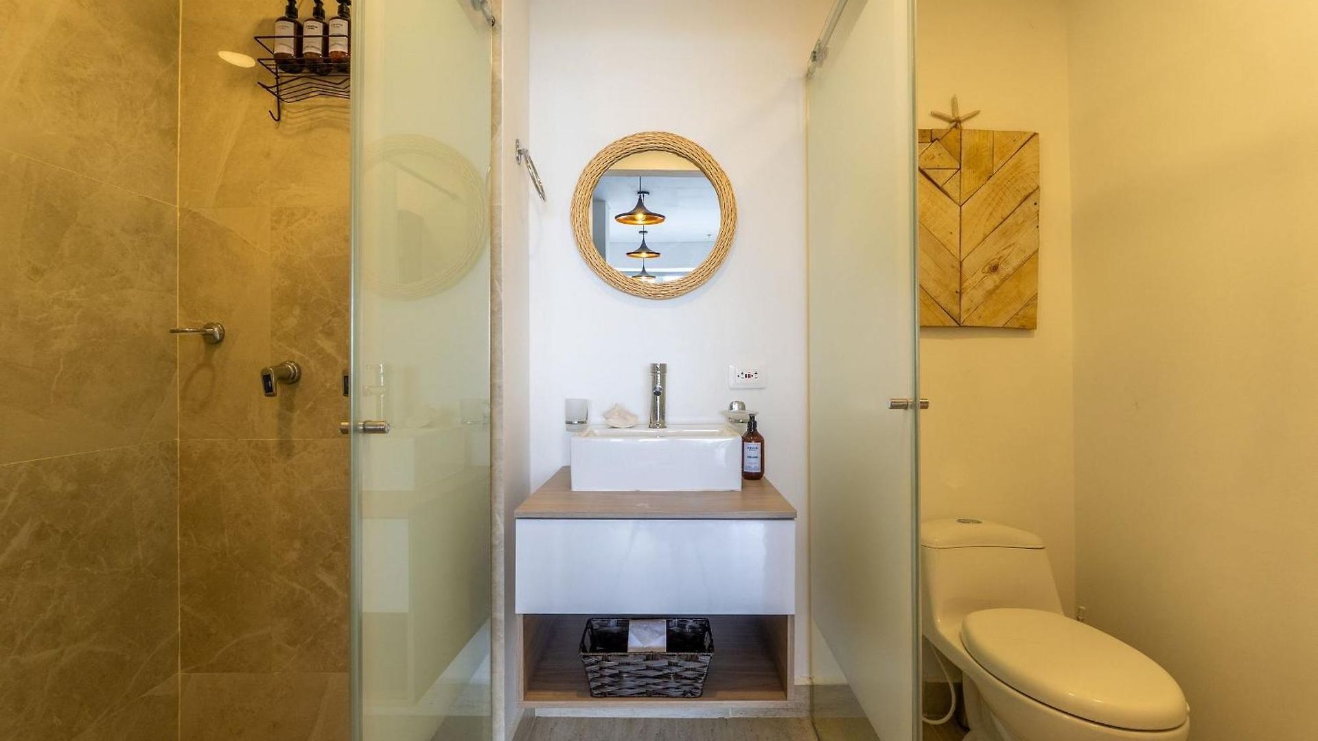 Apartamento Cb1035 | Increíble Boho Natual Cama King Cartagena