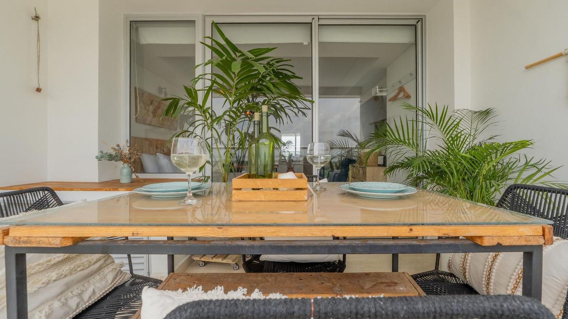 Cb1035 | Increíble Boho Natual Cama King *