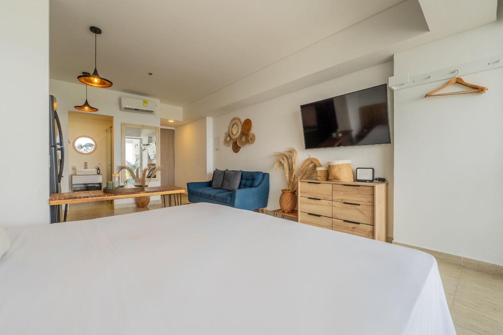 Cb1035 | Increíble Boho Natual Cama King Apartamento Cartagena