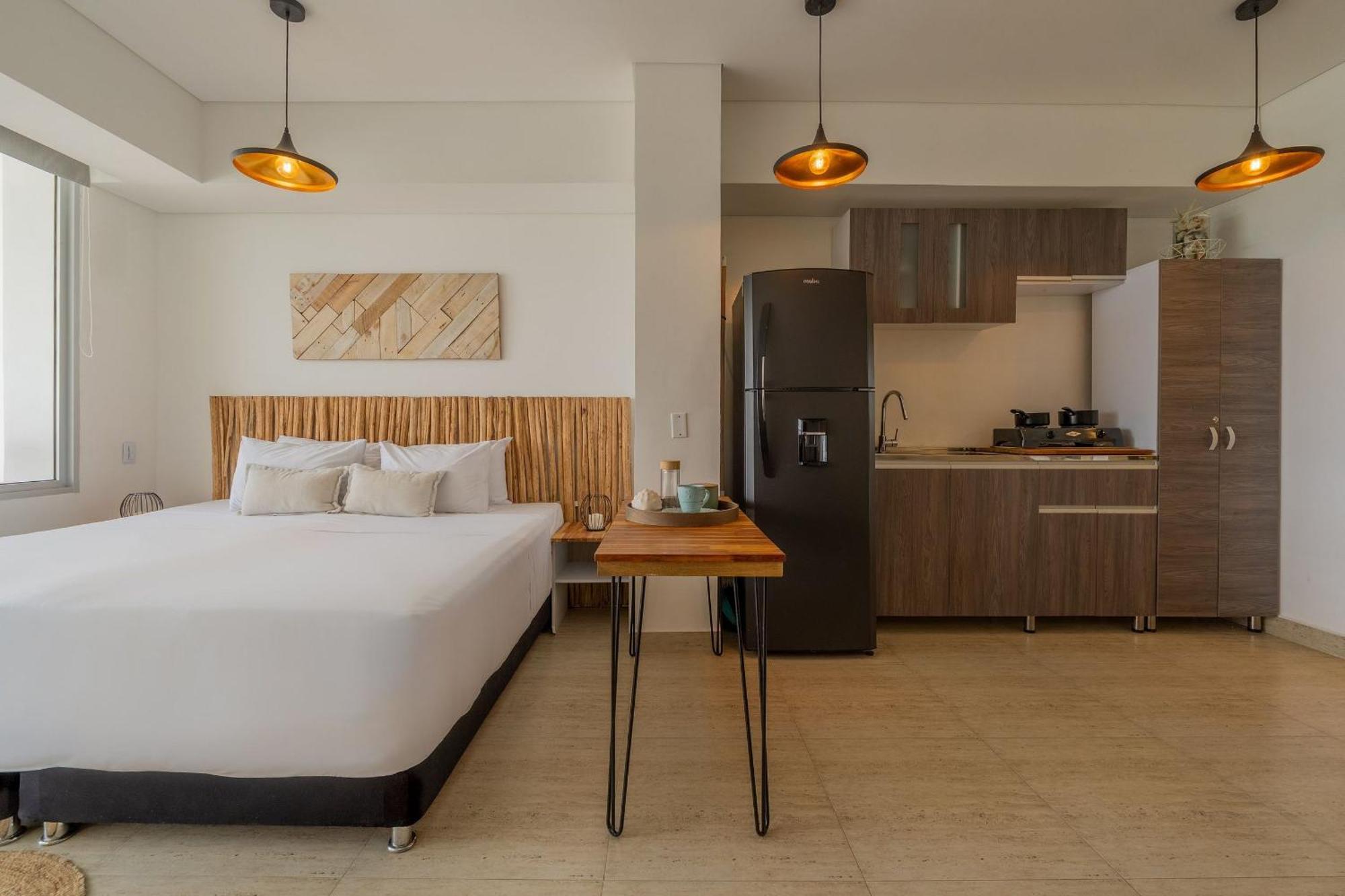 Apartamento Cb1035 | Increíble Boho Natual Cama King Cartagena