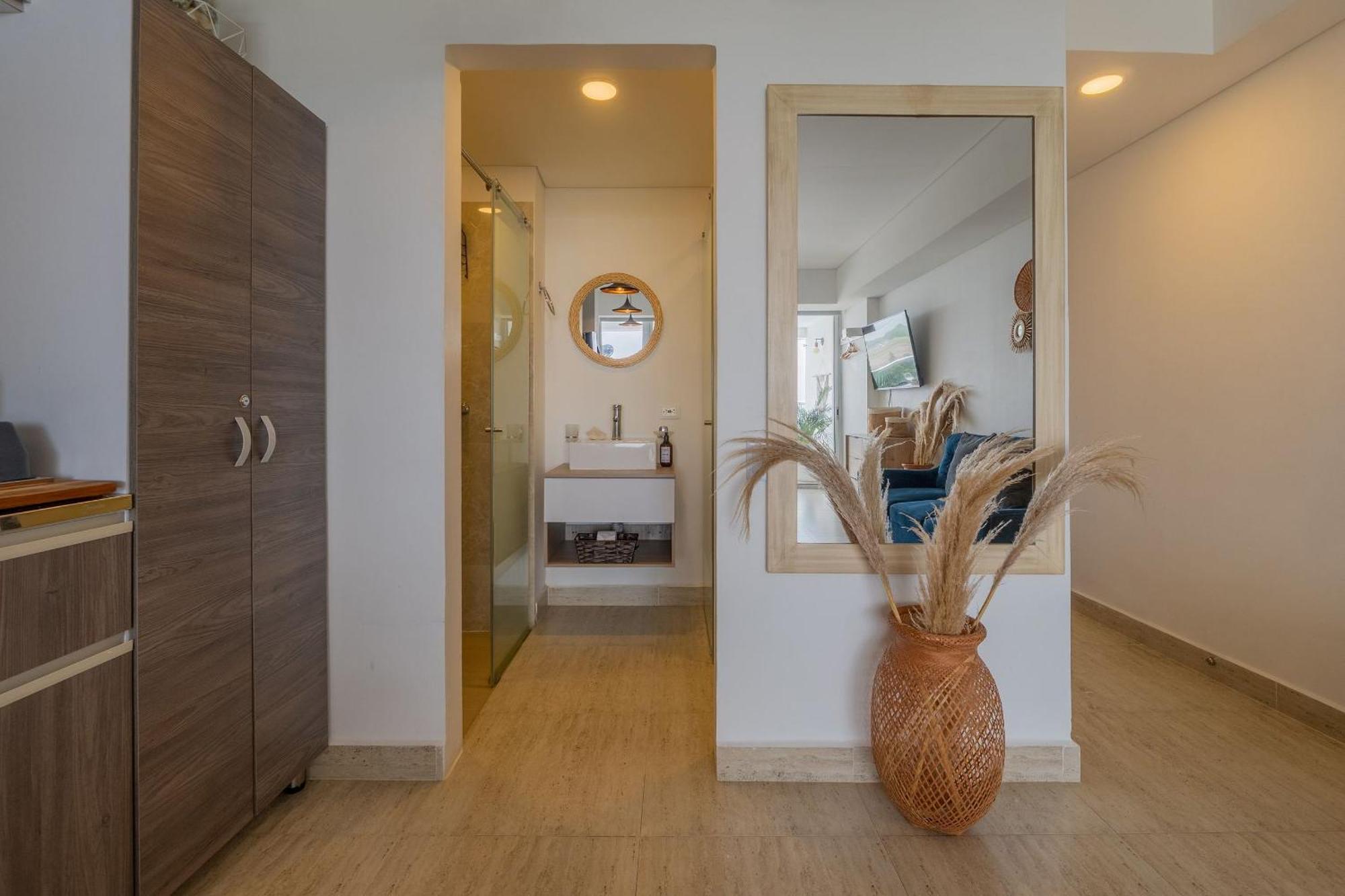 Apartamento Cb1035 | Increíble Boho Natual Cama King
