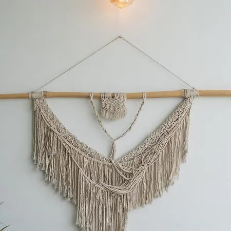 Apartamento Cb1035 | Increible Boho Natual Cama King *